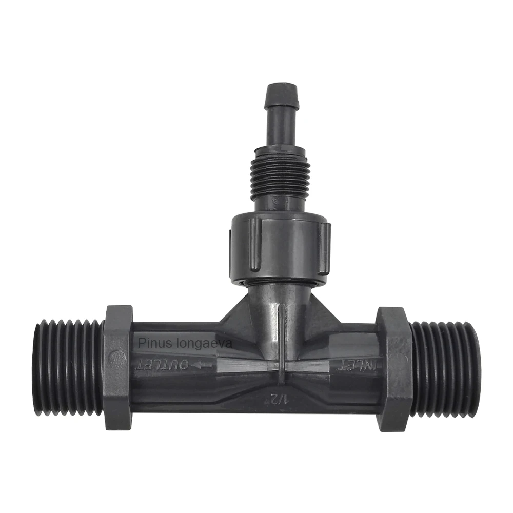 Pinus Longaeva 1/2 Inch Gas and Water Mixer Ozone Injector Water Ejector for Water Treatment Ozone Generator Accessories Venturi