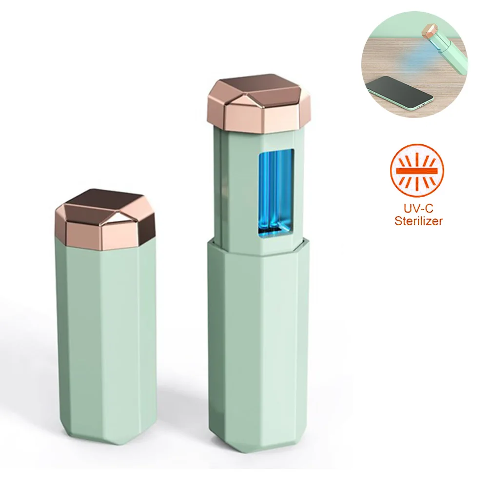 

2021 a uv sanitizer is used to disinfect tools disinfection nevulizer system tool electrical mini uv sanitizer i, Black, pink