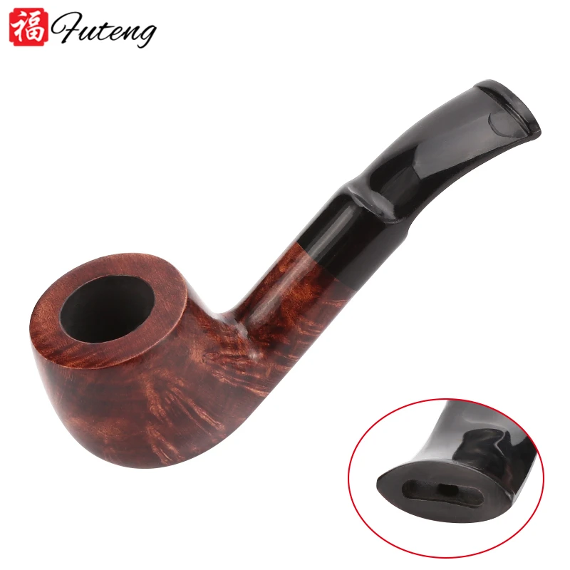 

New design small wood smoking pipe tobacco smoking accessories manufacturer high quality briar tobacco pipe, As the picture of show