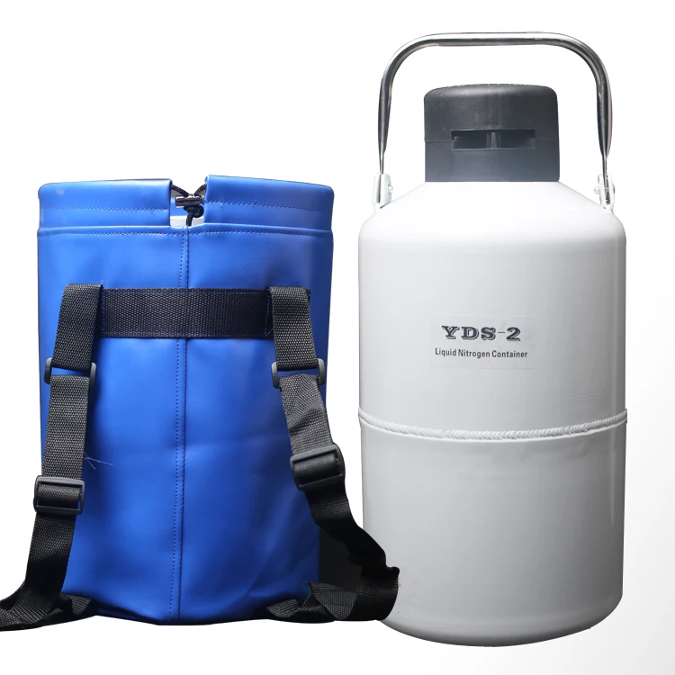 Aluminum Alloy Dewar Vessel 2l Industrial Liquid Nitrogen Portable