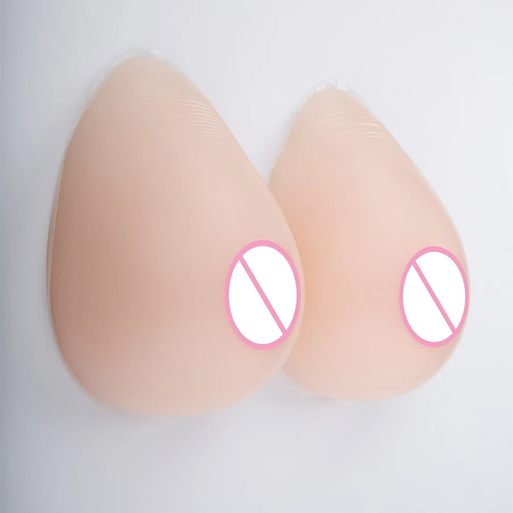 

Artificial Breast 2400g Each Pair, Skin color,brown,black,white