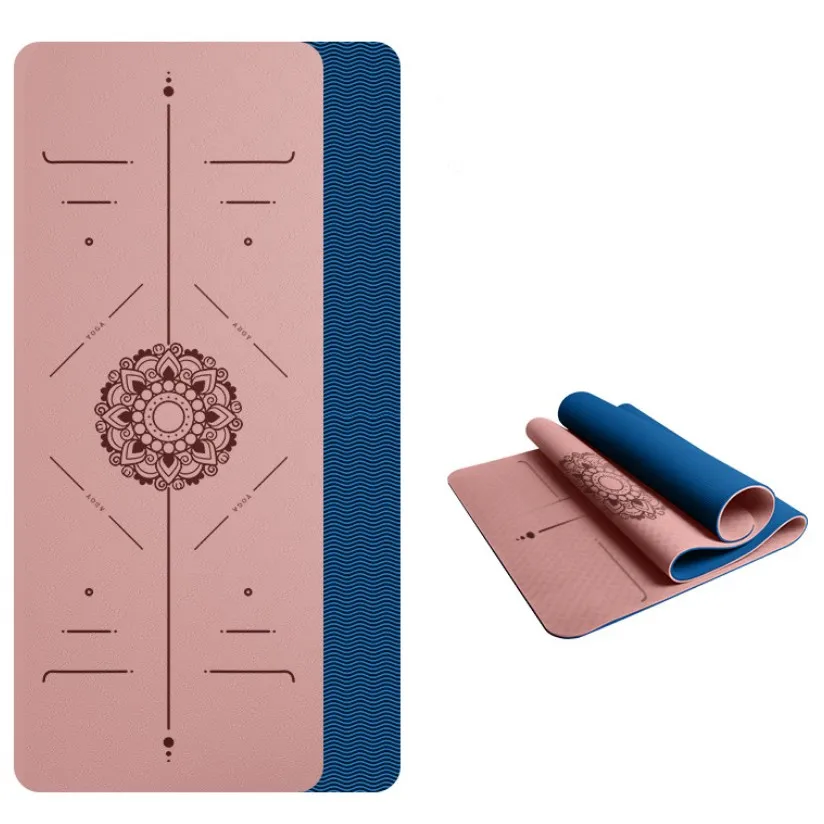 

Travel Position Line Yoga Mat Custom Logo 6mm