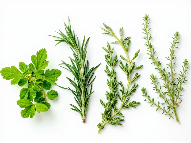 Parsley Rosemary Sage Thyme: Essential Culinary Herb Guide