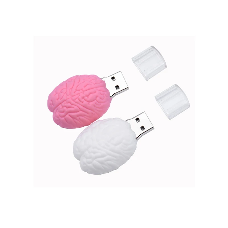 

Gitra Bulk Price PVC Brain Shape Usb Stick Flash Memory Usb Flash Drive 1GB 2GB 4GB 16GB With Custom Logo