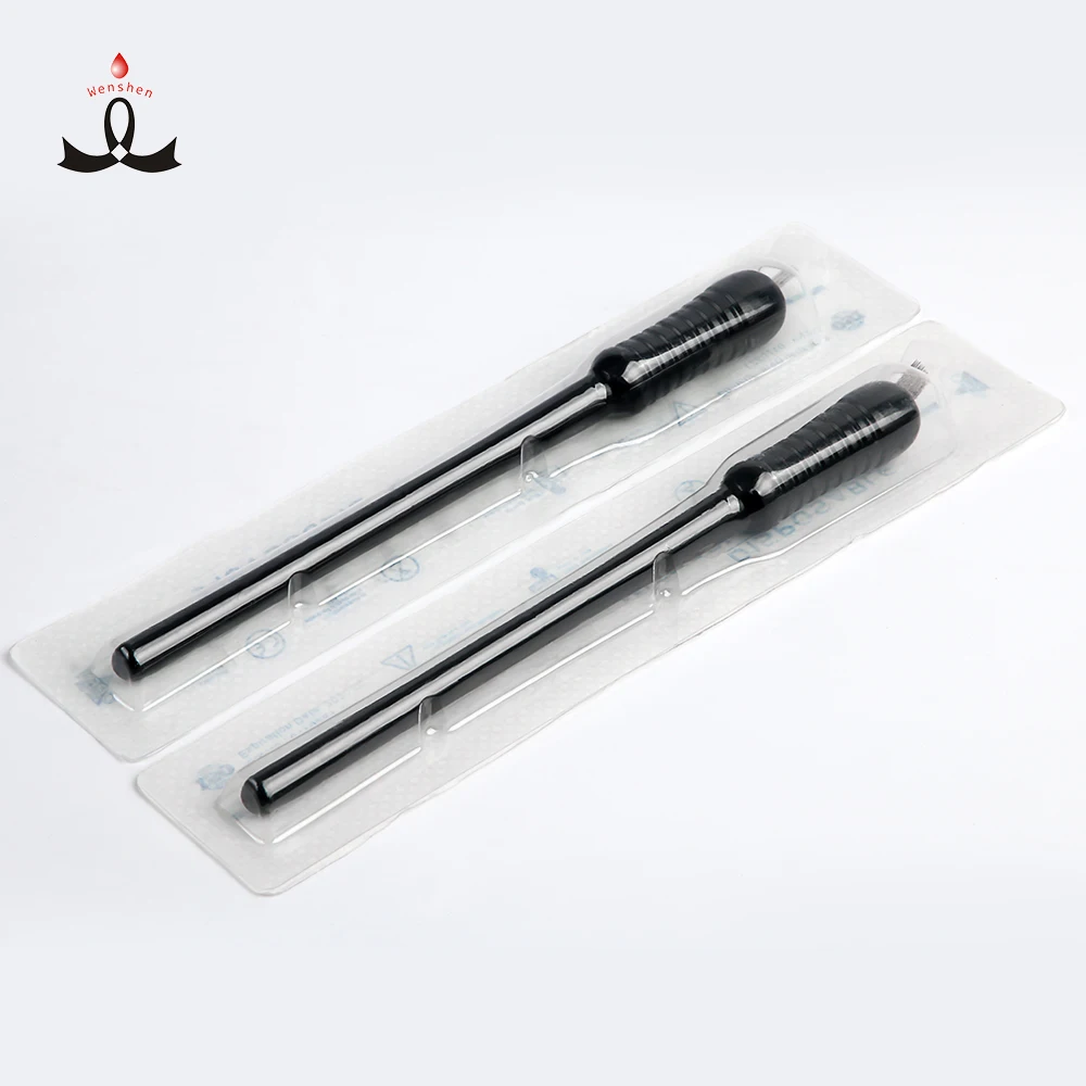 

WSPMU Black Color Disposable Microblading Pens Manual Hand Tool for Sketch Microshading Brows with EO Gas Disinfection