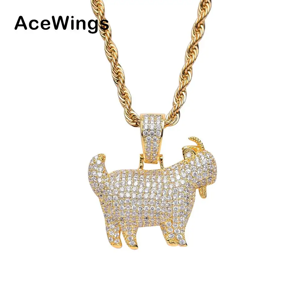 

CN051 Bling bling Hip Hop Pendant Copper Micro pave with CZ stones Necklace Jewelry for men and women