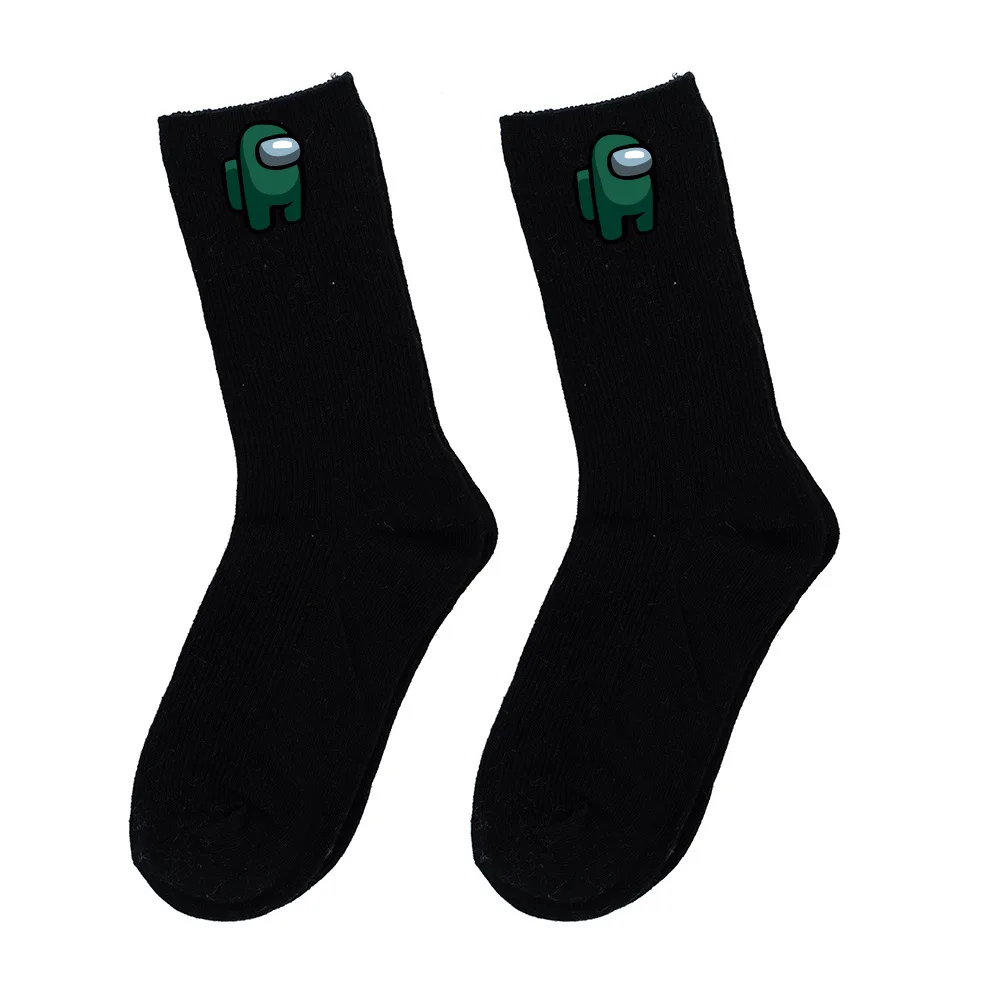 

Wholesale High quality among us plush socks Fashion products soft cotton couples Among us socks, White,grey,brown