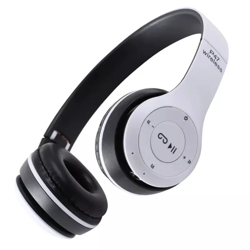 

In Stock HD Sound Wireless Foldable Portable Hands Free TF FM Radio Headset Headphones With Microphone