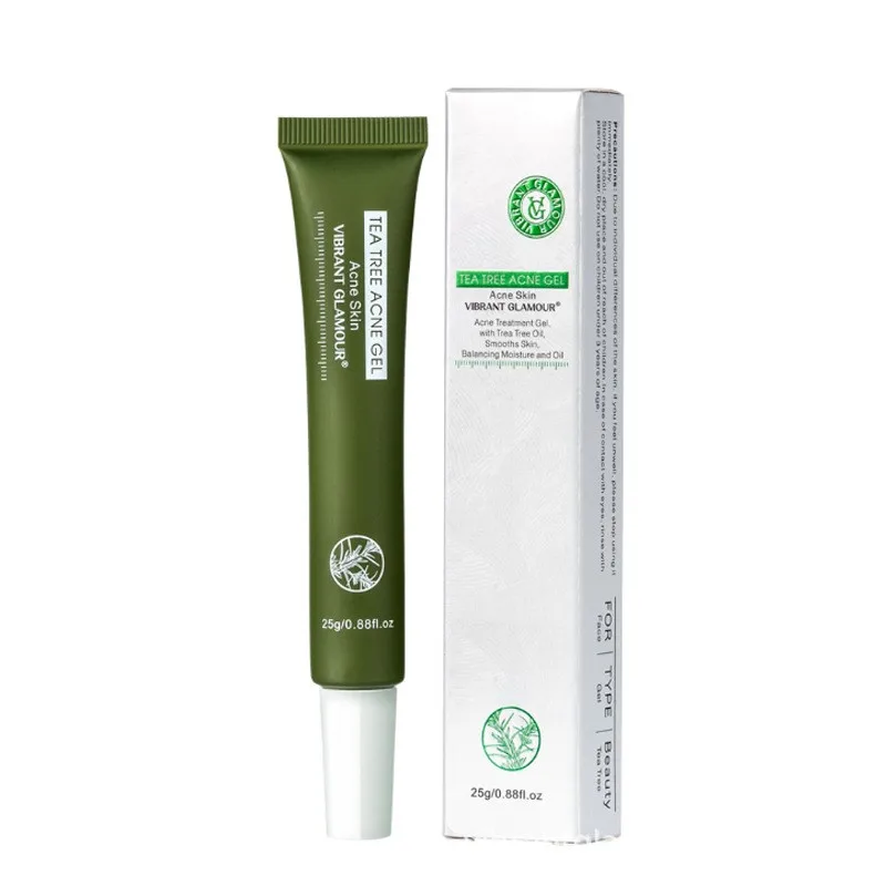 

Oragic Acne Treatmine skin care private label OEM ODM anti-acne aging tea tree gel