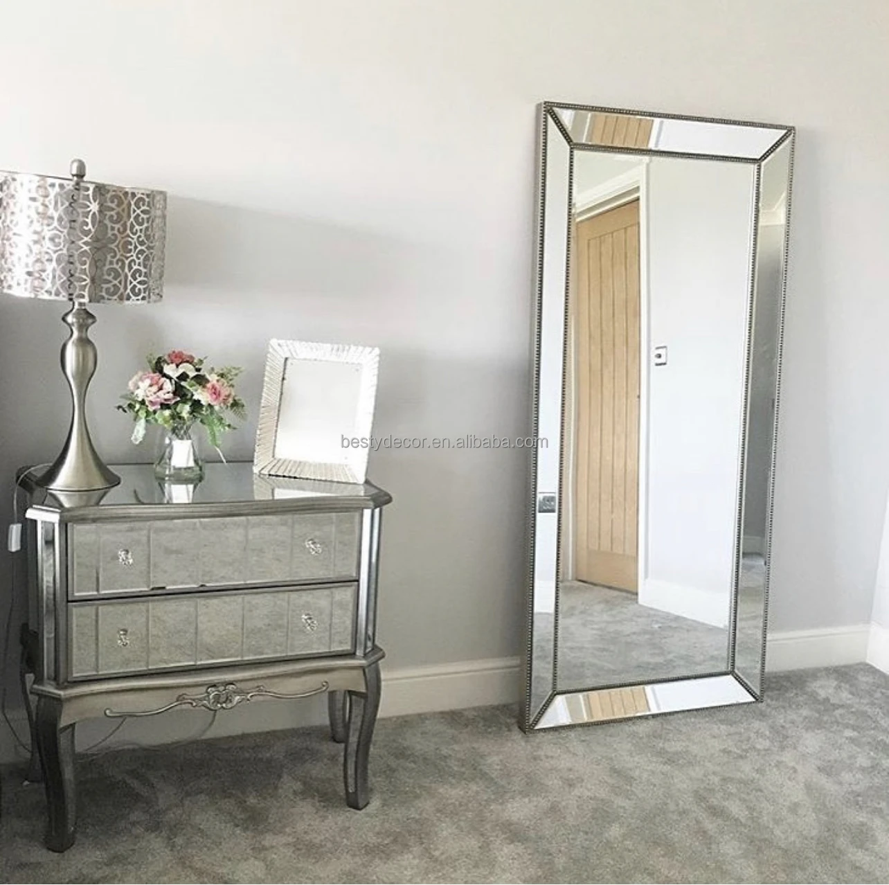 

House decor french full length large wall mirror decorative living room