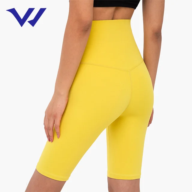 
2020 gym yoga shorts neon bike shorts women 