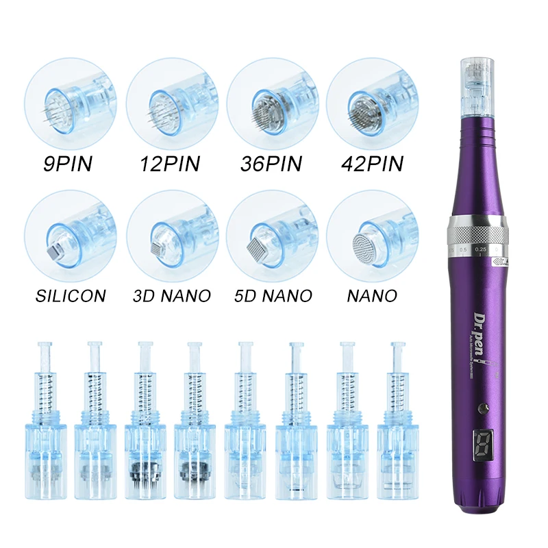 

X5 Cartridge Dermapen Derma Pen Microneedling Needles Pen X5