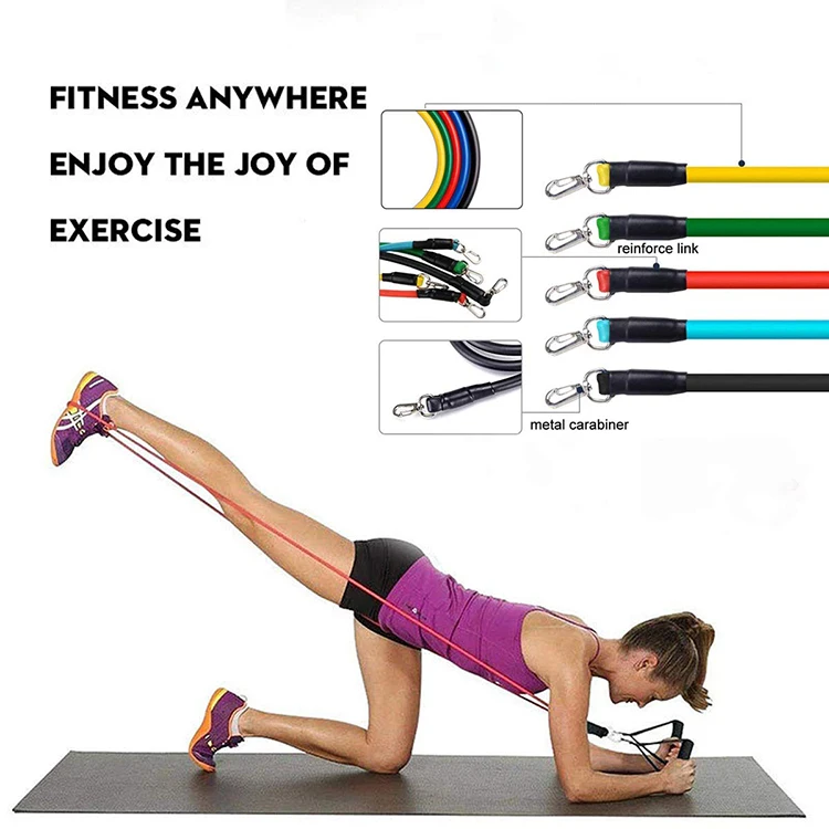 Heavy Adjustable Resistance Bands Fitness,Tpe Latex Other Fitness