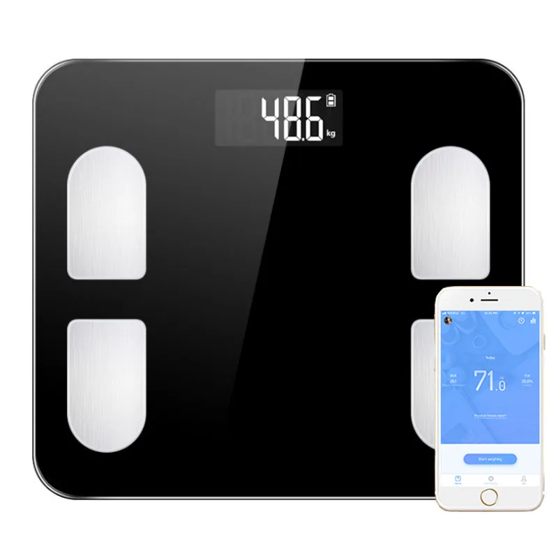 

New Digital Body Weight Scale Smart Balance Connect Body Weighing Scale Mi Body Composition Scale Fat Percentage smart APP, Customized color