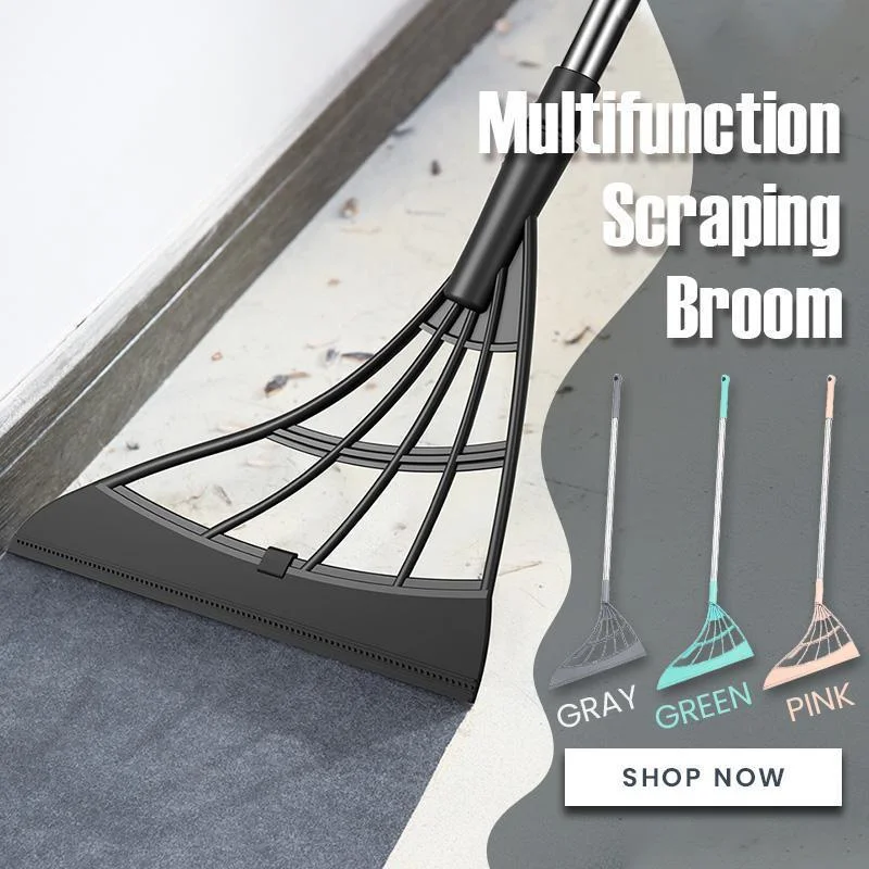 

BOOMJOY Multifunction Magic Silicone Squeegee Wiper Scrap Broom, Customized