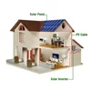 anti reflective Alicosolar home roof mounting 10kw on grid for solar panel system on grid 10kw solar kits