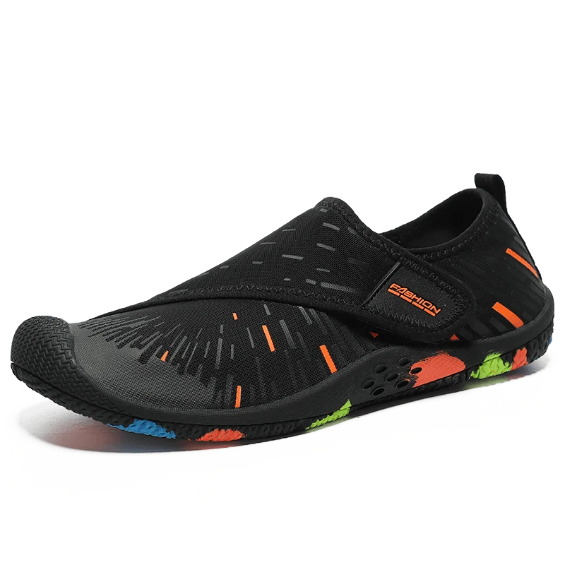 

Hot Sale Breathable Wear-resistant Beach Shoes Non-slip Quick Drying Water Shoes, Blue,red,green,orange