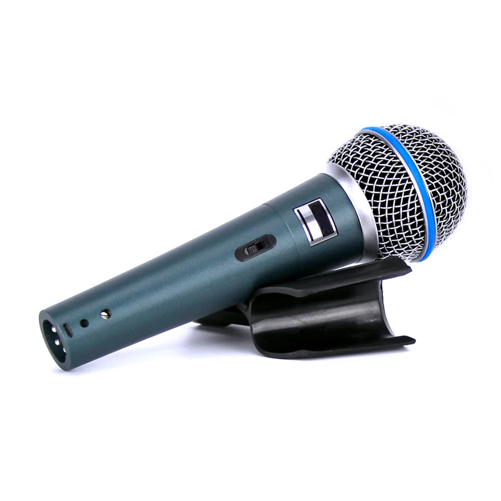 

Professional Handheld Wired Dynamic Microphone Clear Voice for Karaoke Vocal Music Performance, Dark blue