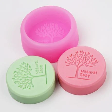 

Wholesales No-slip baby mould Three making machine handmade soap molds for make soap, Pink
