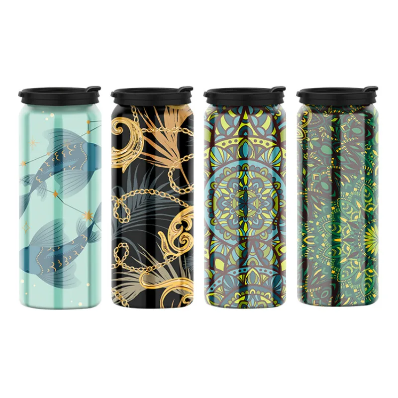 

Mikenda Adults Applicable Insulated Cup Customized Pattern Stainless Steel Type Thermos Water Bottle