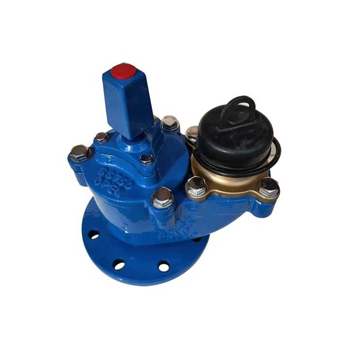 Used Ductile Iron DI BS750 Underground Fire Hydrant For Sale