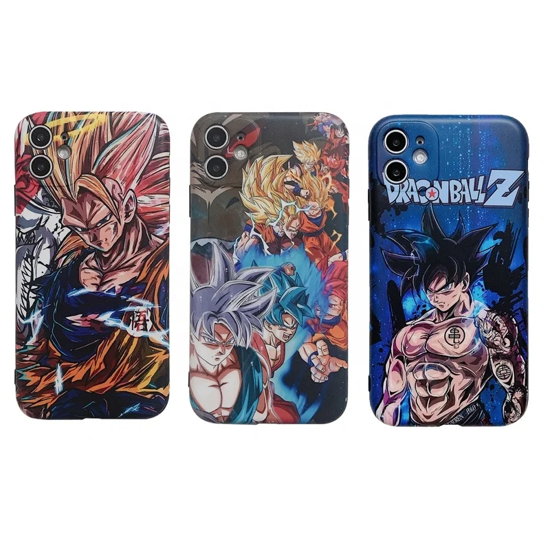 

Popular design Case for iphone X XS TPU Anime dragonball Wukong phone case for iphne 11 12