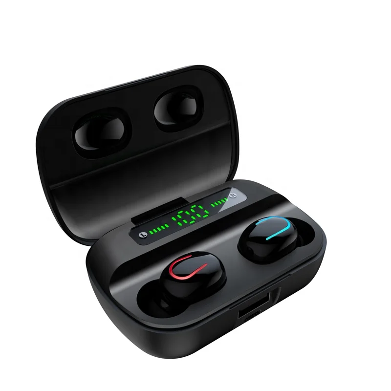 New design manufacturer stereo portable sport smart cellphone mi ture bluetooth wireless earbuds 5.0