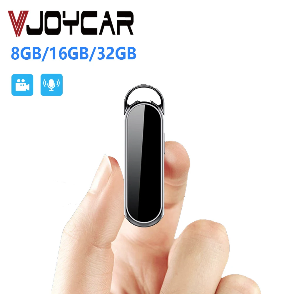 

Keychain 8GB 16GB Digital Voice Recorder Voice Activated Recording D8 Mini Audio Sound Dictaphone Portable MP3 Player