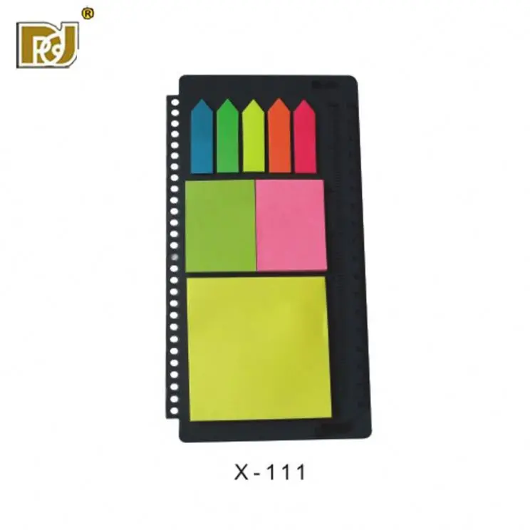 

Assorted colorful strip shaped bookmark sticky notes