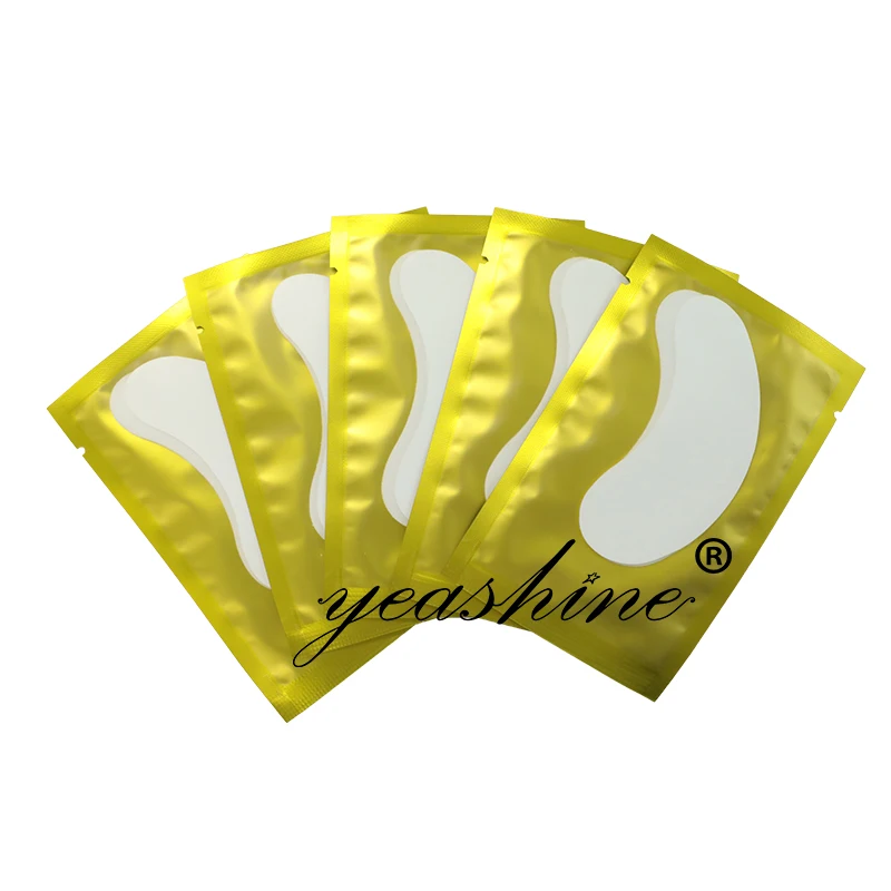 

Wholesale Disposable Lint Free Under Eyelash Gold Eye Pad For Lashes Extension
