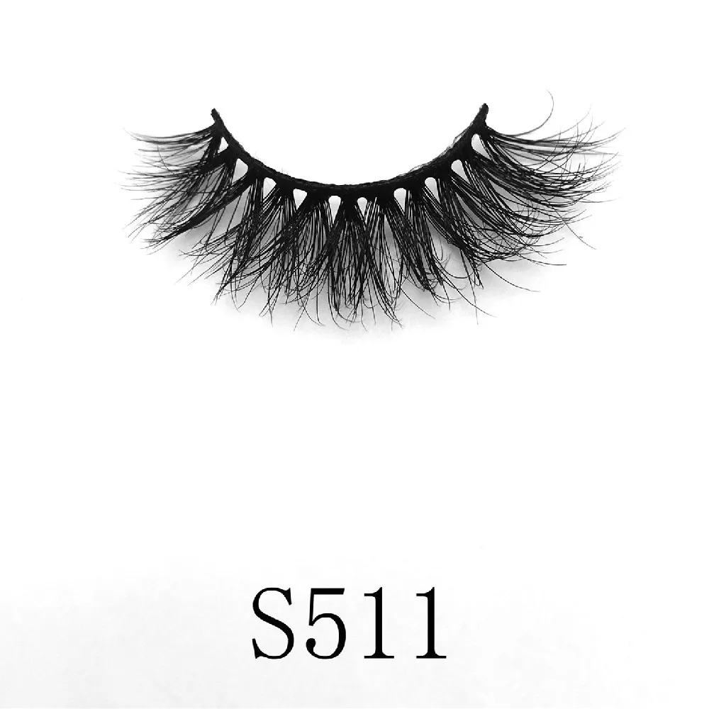 

Wholesale Private Label 3D Mink Lashes Real Mink Fur 3D False Eyelashes Bulk