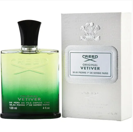 

CREED PERFUME 120ml 4fl.oz Creed Original Vetiver for men women Long lasting fragrance Body spray good smell men women perfume