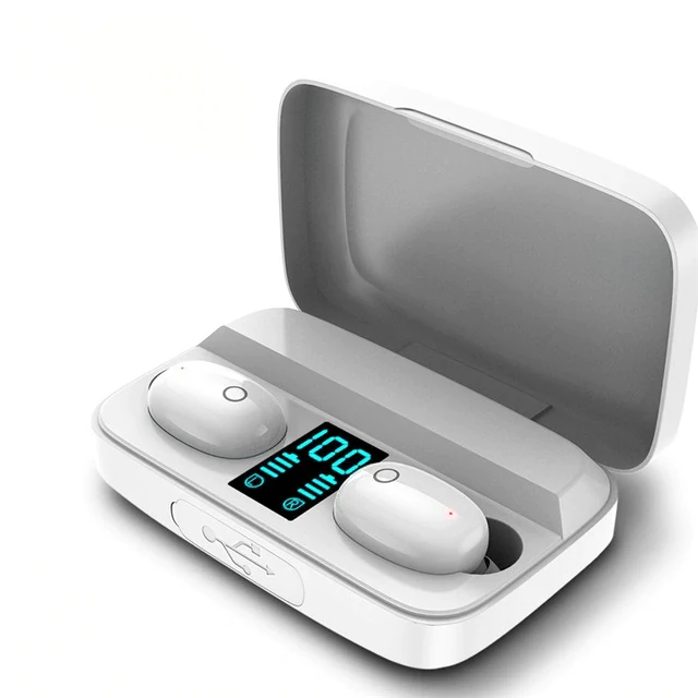 

OEM Cheapest Basic True Wireless Earbuds with Power Bank Under 4USD
