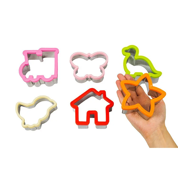 

Wholesale 304 Stainless Steel Metal Sandwich Bread Cutters Set 15 shapes Bread Toast Cake Cookie Cutters Mold