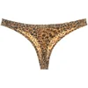 Manufacturers wholesale Women Leopard Underwear G String Panties Ladies Sexy Thongs