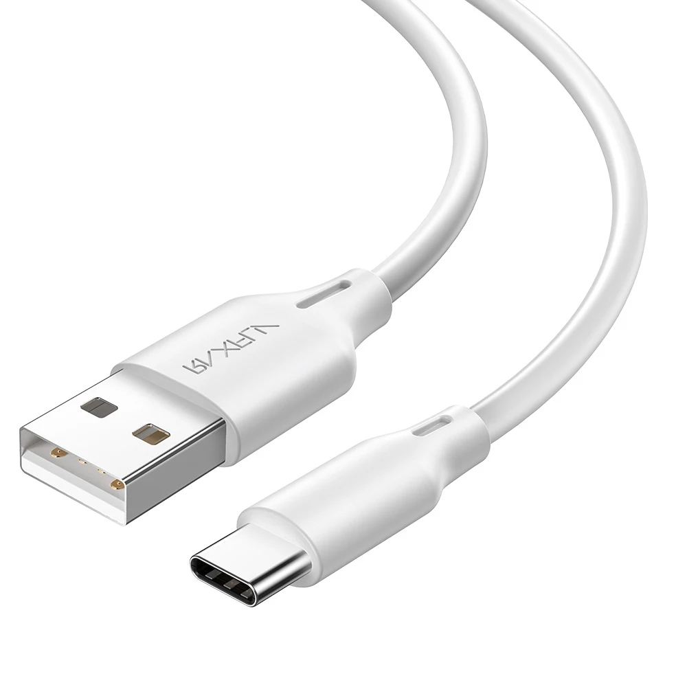 

Free Shipping 1 Sample OK Raxfly Mobile Data Cable USB C Cell Phone Charger Type C Charging Cable, White/ black