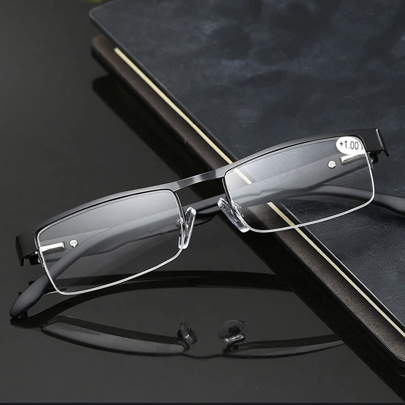 

HBK R0002 semi rimless eyewear reading glasses