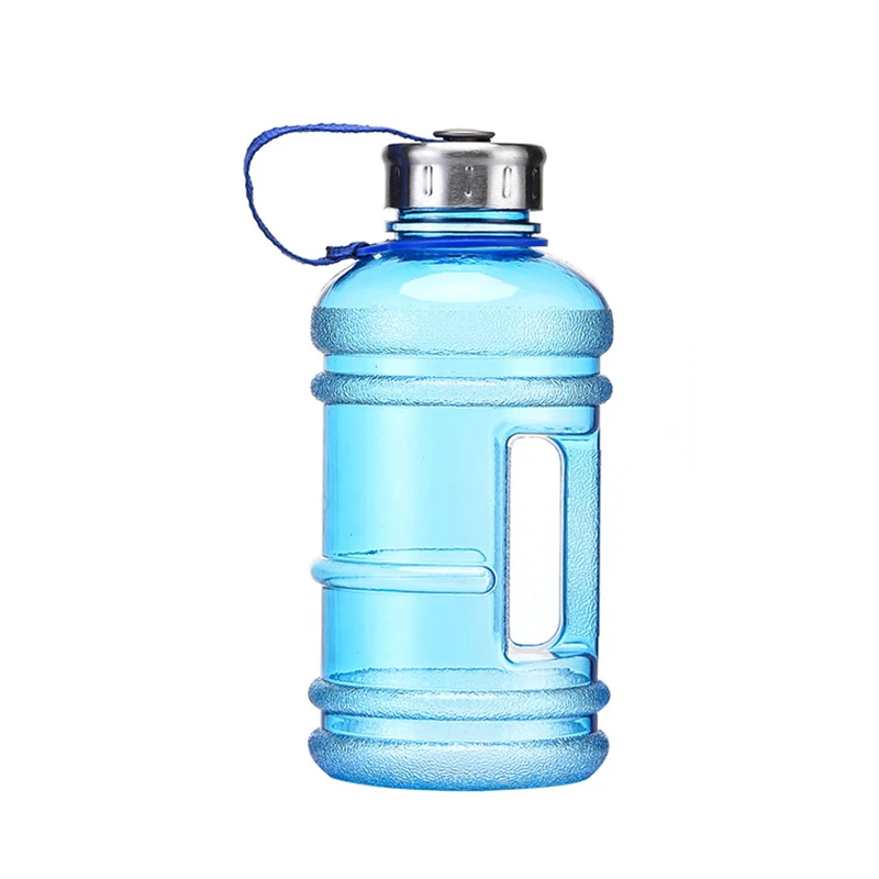 

Wholesale Large Capacity Transparent Sports Half Gallon Water Bottle Jug For Gym, Customized color