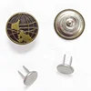 New design press tack shank button jeans denim button metal jean button