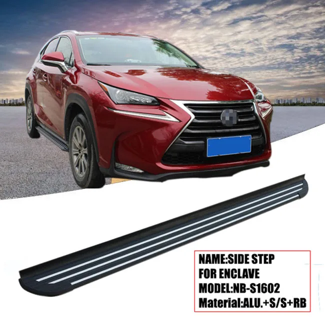 For LEXUS RX200T 2015+ Running Board Auto Accessories