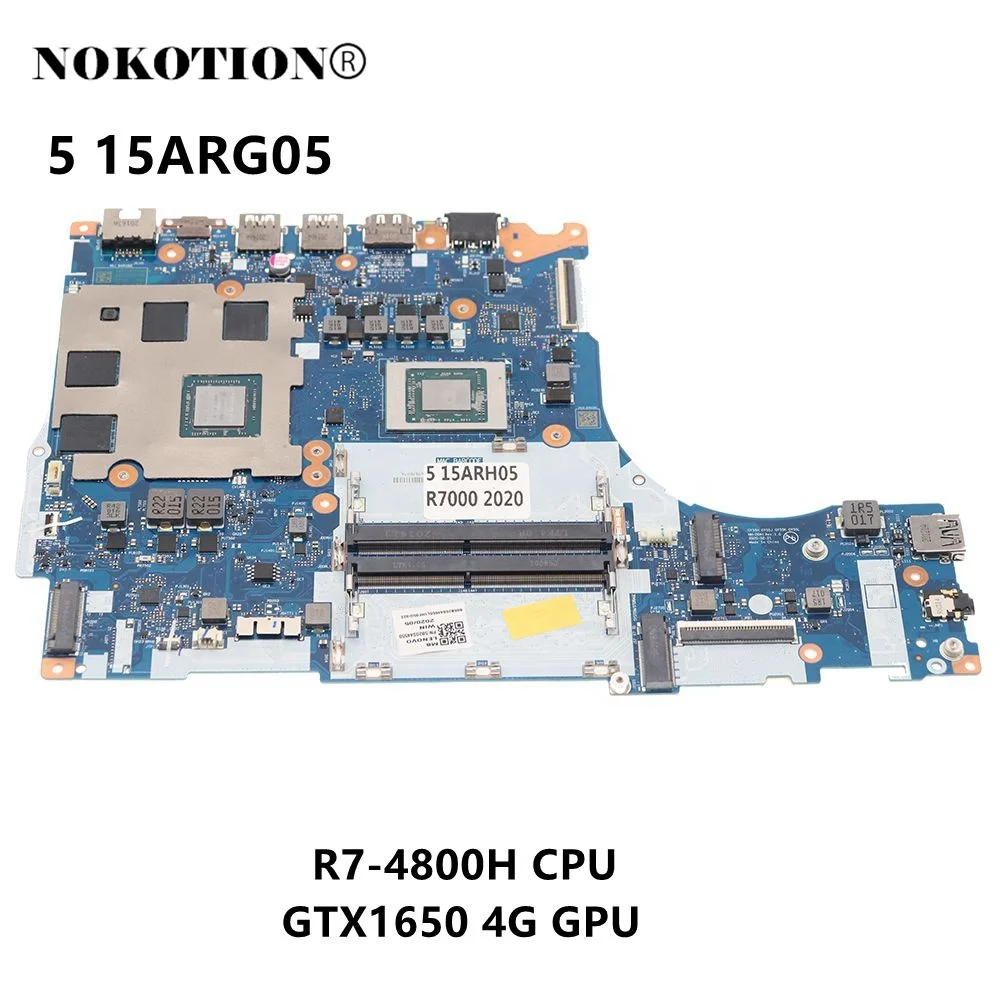 

5B20S44550 GY55H GY55J GY55K GY55L NM-D041 For Lenovo Legion 5 15ARG05 R7000 2020 laptop motherboard R7-4800H CPU GTX1650 4G GPU