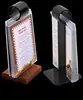 Guangzhou Advertising tabletop acrylic menu holder Card Custom Print