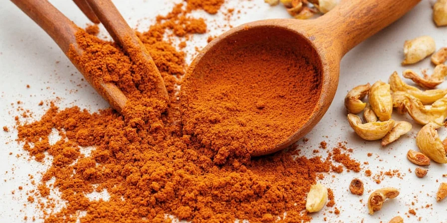 Close-up of tandoori dry masala in a jar