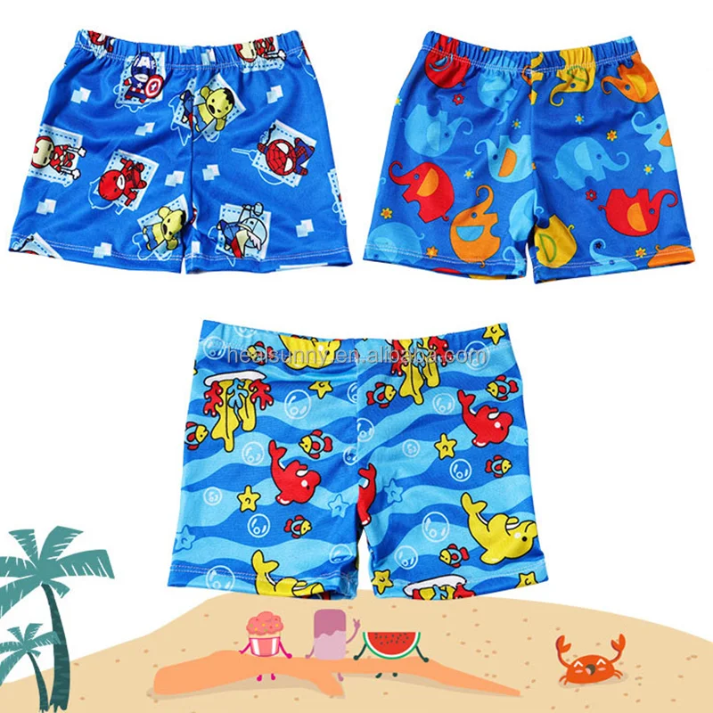 

High quality boy summer sublimation board shorts Custom printing child swim trunks