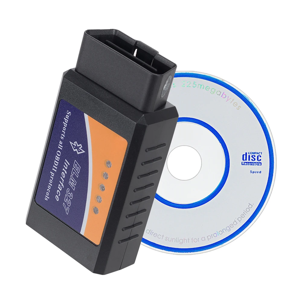 

KINGBOLEN ELM327 OBD2 BT V2.1 Interface Works On Android ELM 327 BT V2.1 OBD2/OBD II Car Diagnostic Scanner