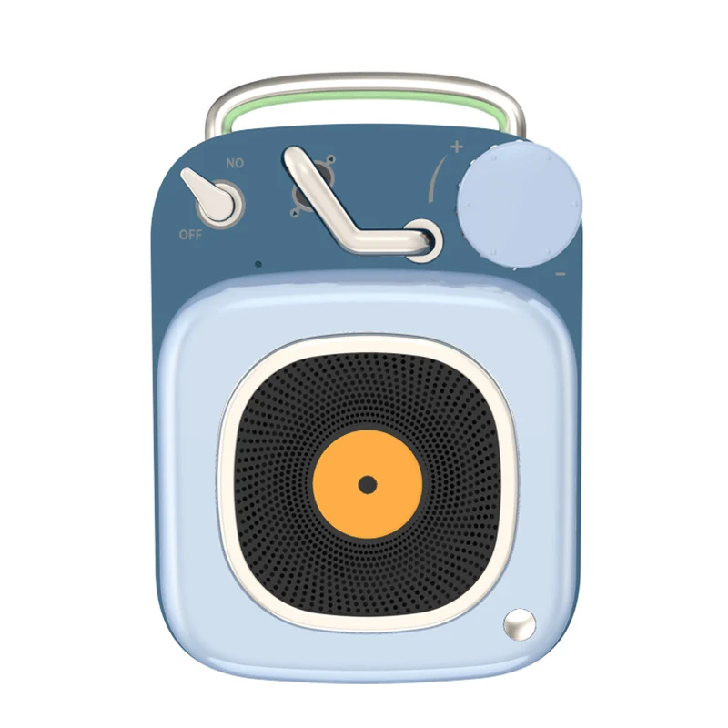 

New fashion professional loudspeaker wireless retro mini creative cute gift portable bt speaker