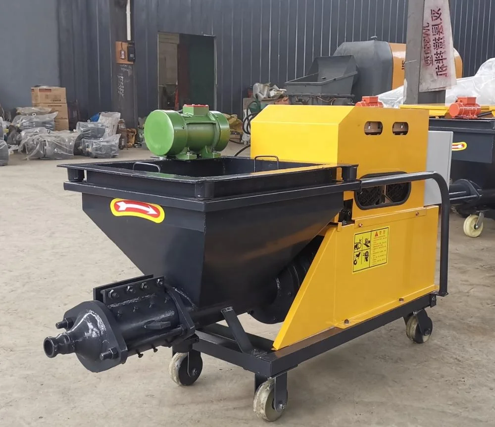 Mortar spraying machine.jpg