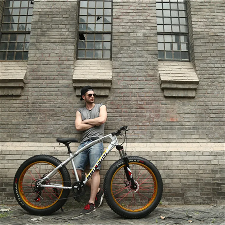 

Snow bike frame motorized bicycle/ snow bike fat large 24 225mm quick release skewer snow bike/rich bit bike fat tire snow