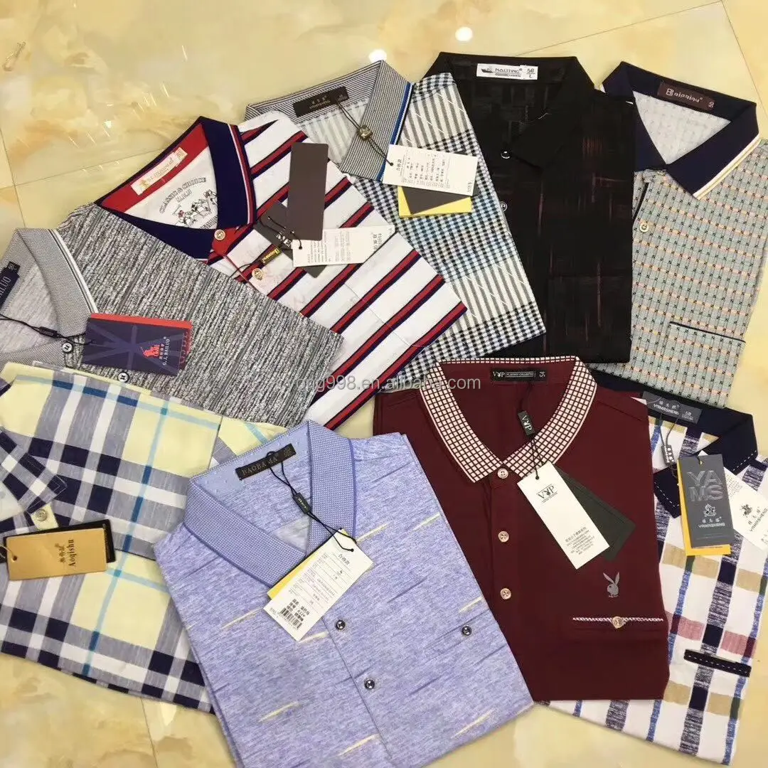 

New boutique casual round collar men's Polo shirt quick drying quality cotton men's lapel shirt top, Customized color
