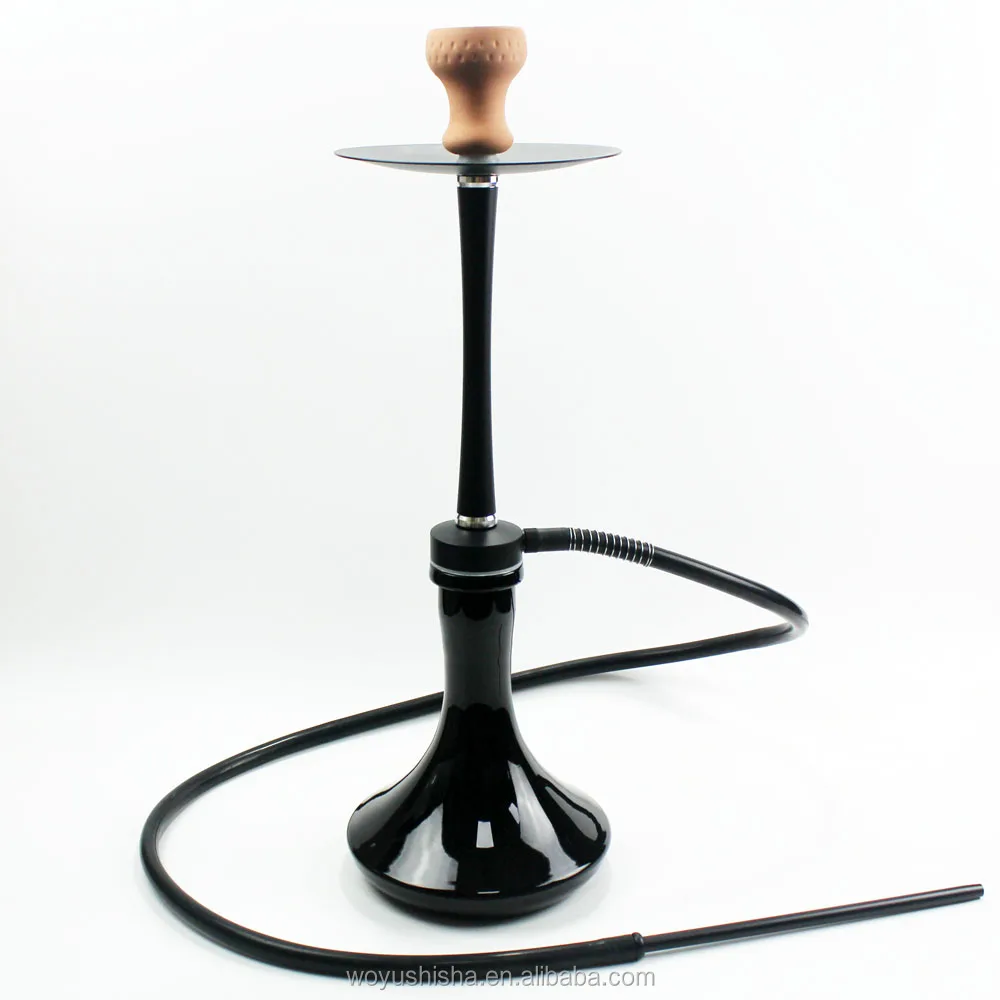 

Aluminum sheesha pipe russian hookah base black shisha hookah